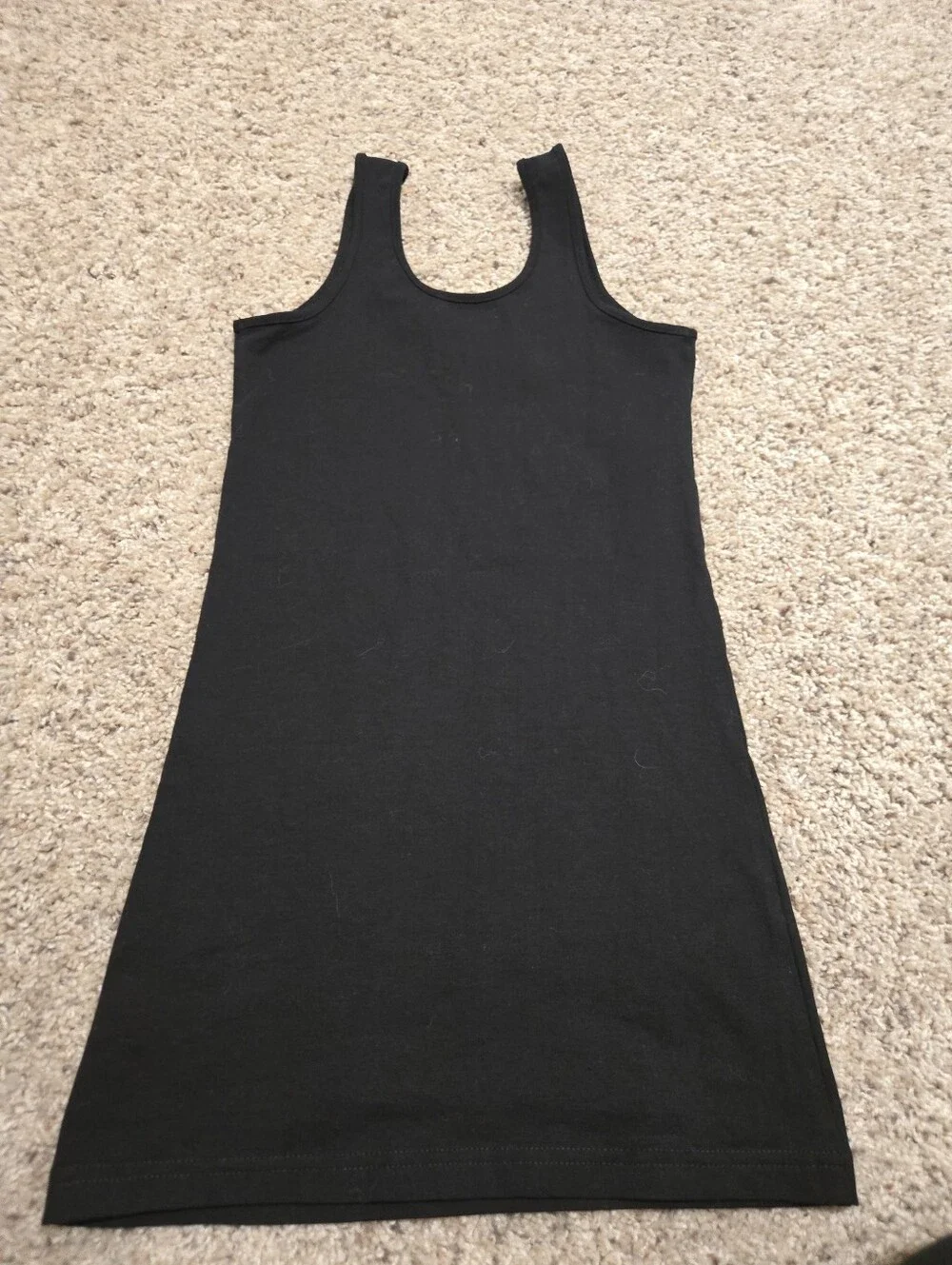BP Black Racerback Tank Dress - Women